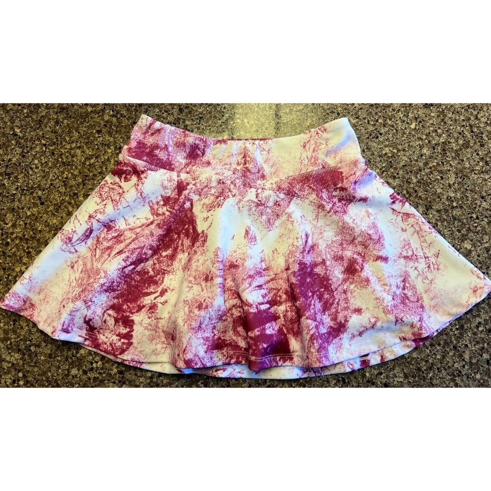 EBB & FLOW Woman's M Tennis  Golf Skort Activewear Yoga Sport Stretch Pink White